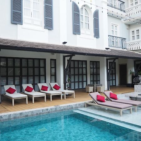 Le Thatluang D'Or Boutique Hotel Vientiane Bagian luar foto