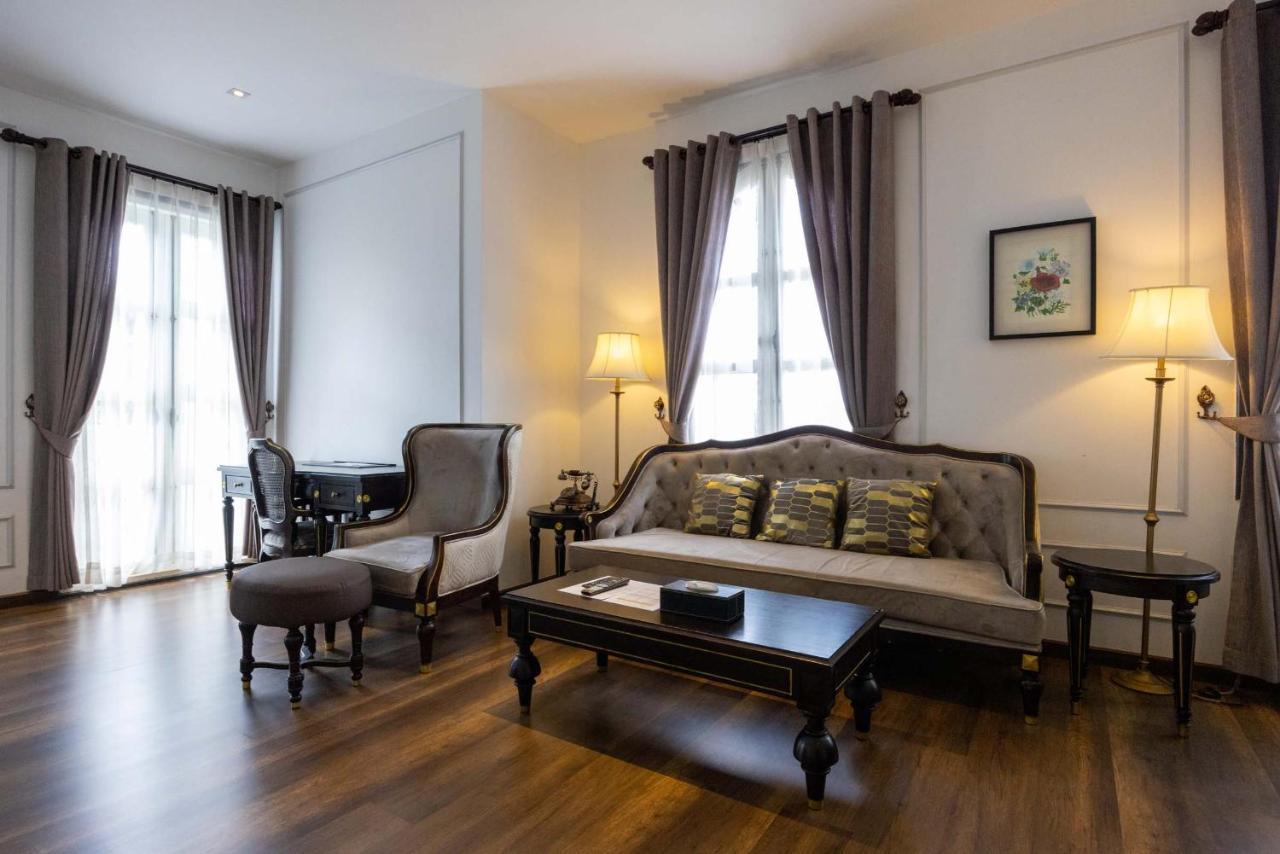 Le Thatluang D'Or Boutique Hotel Vientiane Bagian luar foto